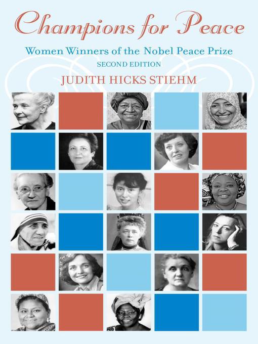 Title details for Champions for Peace by Judith Hicks Stiehm - Available